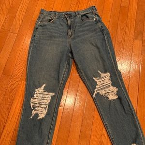 AE mom jeans